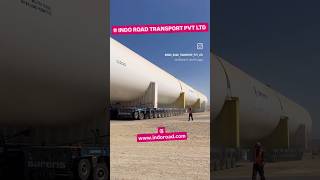 Turbine transportation @INDO-ROAD. #transport #trucks #indo #jeetkilagan #trendingshorts #indo