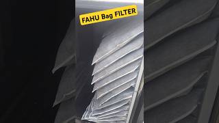 FAHU bage type filter cleaning #hvac #dubai #job