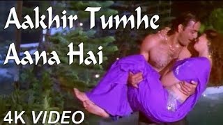 Aakhir Tumhe Aana Hai (HD) (Udit Narayan & Sapna Mukherjee) (Yalgaar 1992)