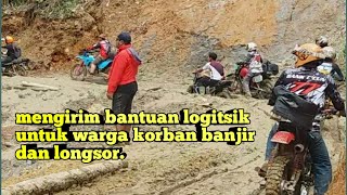 Mengirim kan logistic untuk warga nanggung,cileuksa kab.bogor barat