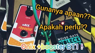 Review efek gitar booster murah berkualitas