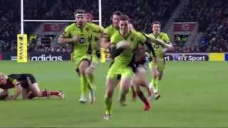 George North Try vs Harlequins