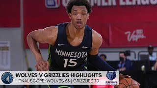 Summer League - Wolves vs Grizzlies Highlights - 10th July 2022 | 2022-2023 Season