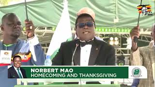 Hon Nobert Mao's Homecoming and Thanksgiving in Gulu district