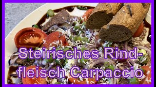 Steirisches Rindfleisch Carpaccio