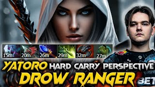 Yatoro Drow Ranger Hard Carry - Dota 2 Pro Full Gameplay Patch 7.37E #yatoro #drowranger