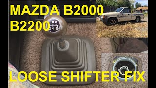 Mazda Loose Shifter Bushing Repair