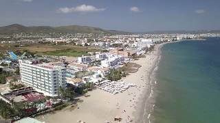 Ibiza 4K Mavic pro Drone - Playa d'en bossa