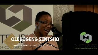 Rustenburg Chamber of Commerce - Women in Mining Conference 2017 - Part 7 - Olebogeng Speech