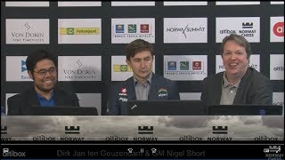 ANALYSIS WITH GMs HIKARU NAKAMURA AND SERGEY KARJAKIN - NORWAY CHESS 2017 ROUND 6