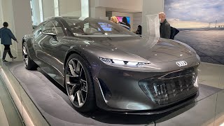 Audi futuristic car first look | The Audi Grand sphere