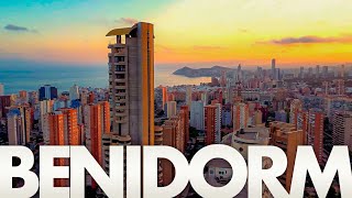 Benidorm, Spain 🇪🇸 in Stunning 4K Ultra HD | Aerial Drone Footage