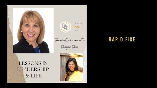 Bonnie Cochrane, Managing Director of Huron Studer Group speaks with Shiyen Shu (Rapid Fire)