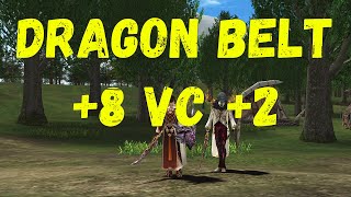 Lineage2 Essence EU - Compare Dragon Belt +8 vc +2.