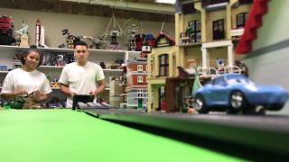 CARRERA GO SLOT CAR JUMPS AND CRASHES