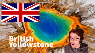 Northern British guy Reacts to Yellowstone National Park USA AMERICA! #react