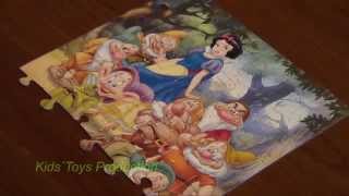 💕 Puzzle Games:Disney Cartoons Compilation 2015 💕 Three Pigs,Snow White