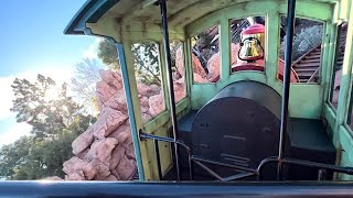 Big Thunder Mountain Railroad 2024 Front Seat POV