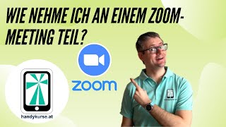 Wie nehme ich an einem Zoom-Meeting teil?