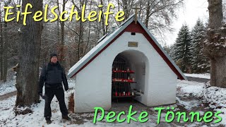 EifelSchleife Decke Tönnes - Schneewanderung bei Bad Münstereifel #wandern #wanderung #nordeifel