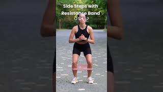 Sidestep with Resistance Band Grow Your Butt | Osnap Active Lifestyle