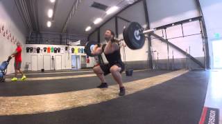 Hang Clean+Clean+Jerk complex, 100 kg