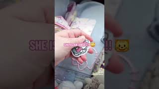 HELLO KITTY MINI BAG UNBOXING!#sanriogirl #hello kitty #cutecore #sanriofinds #cute #backing #sanrio