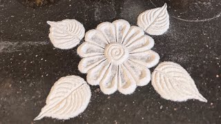 Easy Rangoli for beginners || Rangoli designs for festivals