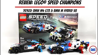 Review (em português): LEGO Speed Champions 76922: BMW M4 GT3 & BMW M Hybrid V8