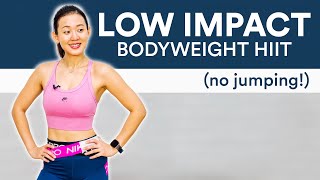 15-Minute Low Impact Bodyweight HIIT (No Jumping, No Noise!) | Joanna Soh