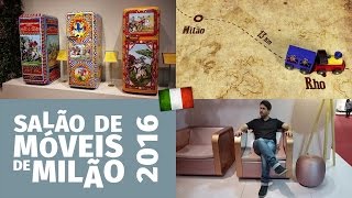 FEIRA DE MÓVEIS em MILÃO ITÁLIA: vlog no Salão de Móveis de Milão