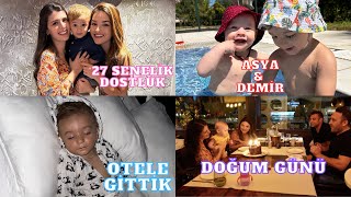 HAFTA SONU ⎮ OTELDE BİR AİLE GÜNÜ ⎮ DOĞUM GÜNÜ🥰 ASYA VE DEMİR'İN HAVUZ GÜNÜ😍