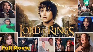 THE LORD OF THE RINGS MASHUP REACTION FIRST time Watching The Two Towers (Compilation)