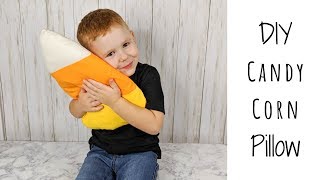 Sewing a Candy Corn Pillow: FREE Sewing Pattern