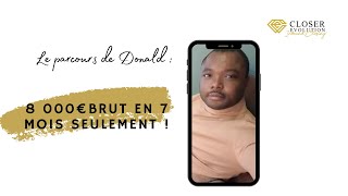 8 000€ brut en 7 mois seulement !