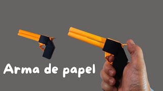 Como fazer origami | Origami fácil | arma de papel.