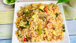 স্পেশাল মিক্স ফ্রাইড রাইস রেসিপি॥special mixed fried rice recipe ॥how to make mixed fried rice॥