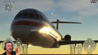 NEW Plane McDonnell Douglas MD-83 from KPHX  to KROW flight time  50 Min   (474) #msfs