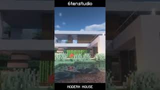 #shorts Minecraft Modern House