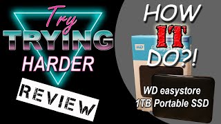 TTH Review #6: WD easystore 1TB Portable SSD #ad #review #unboxing #ssd #storage #drive #wd #vlogger