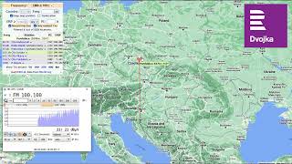 [Tropo] FM DX 🇨🇿 - CRo Dvojka 100.1 MHz from Czech Republic - received in Bosnia 557 km (08.09.2022)