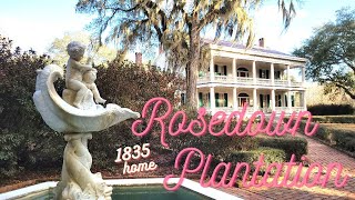 Historic Rosedown home from 1835! Let's visit St. Francisville Louisiana!