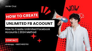 How to Create Unlimited Facebook Accounts | 2024 Method