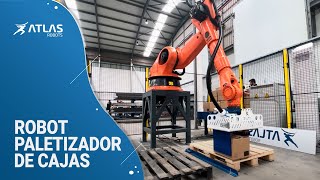 Robot paletizador de cajas - Atlas Robots