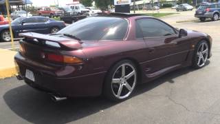 1995 3000gt vr4 ridding on 19" niche m134 chrome