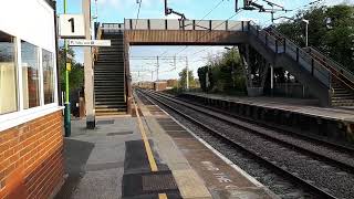 3 Trains Passing Winsford Station