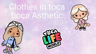 Clothes in Toca boca Is Asthetic