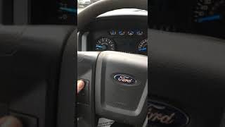 How To Reset The Oil Life Percentage On A 2014 Ford F150 Maintenance Reminder Light