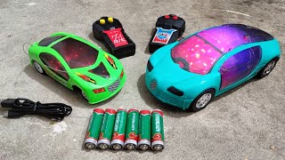 Remote control rc car unboxing and testing