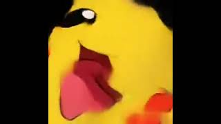 pikachu singing neon lights .